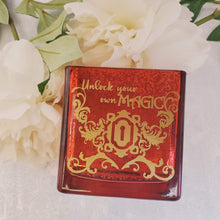 Load image into Gallery viewer, Secrets and Histories Box - Jade Fire Gold by June C.L Tan