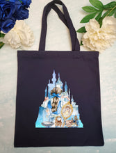Load image into Gallery viewer, Beauty and the Beast Castle tote bag