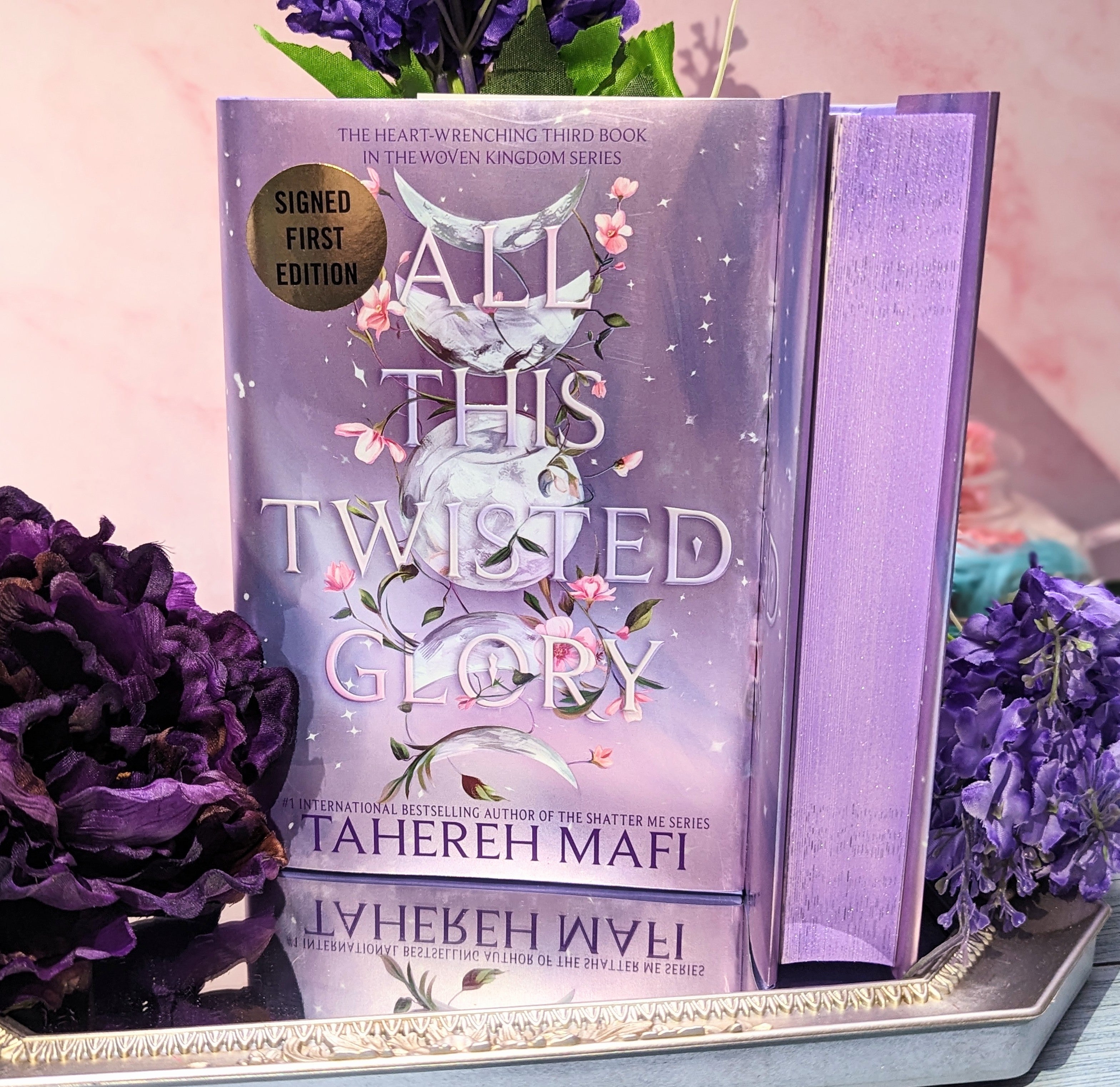 All This Twisted Glory Signed Special Edition Gold Leaf Book Box All this twisted glory signed special edition gold leaf book box