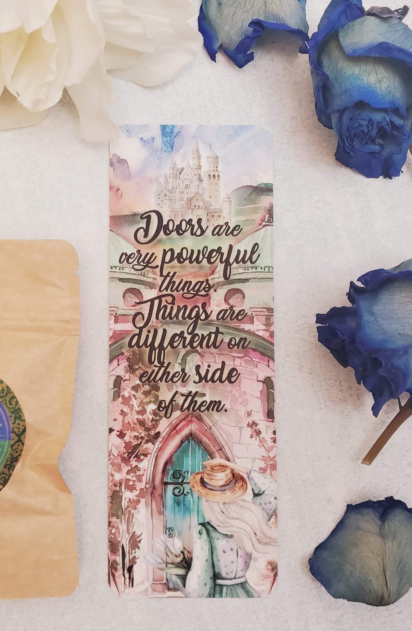 Howl's Moving Castle Bookmark – Gold Leaf Book Box