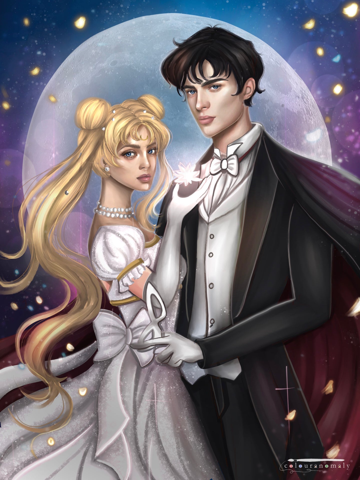 Sailor Moon Large Print 8.5x11