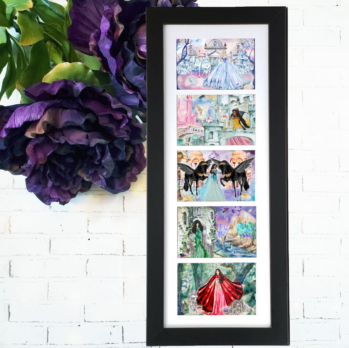 Fairytale Mashup - 5 print set