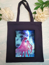 Load image into Gallery viewer, Sailor Moon Tuxedo Mask inspired Tote Bag
