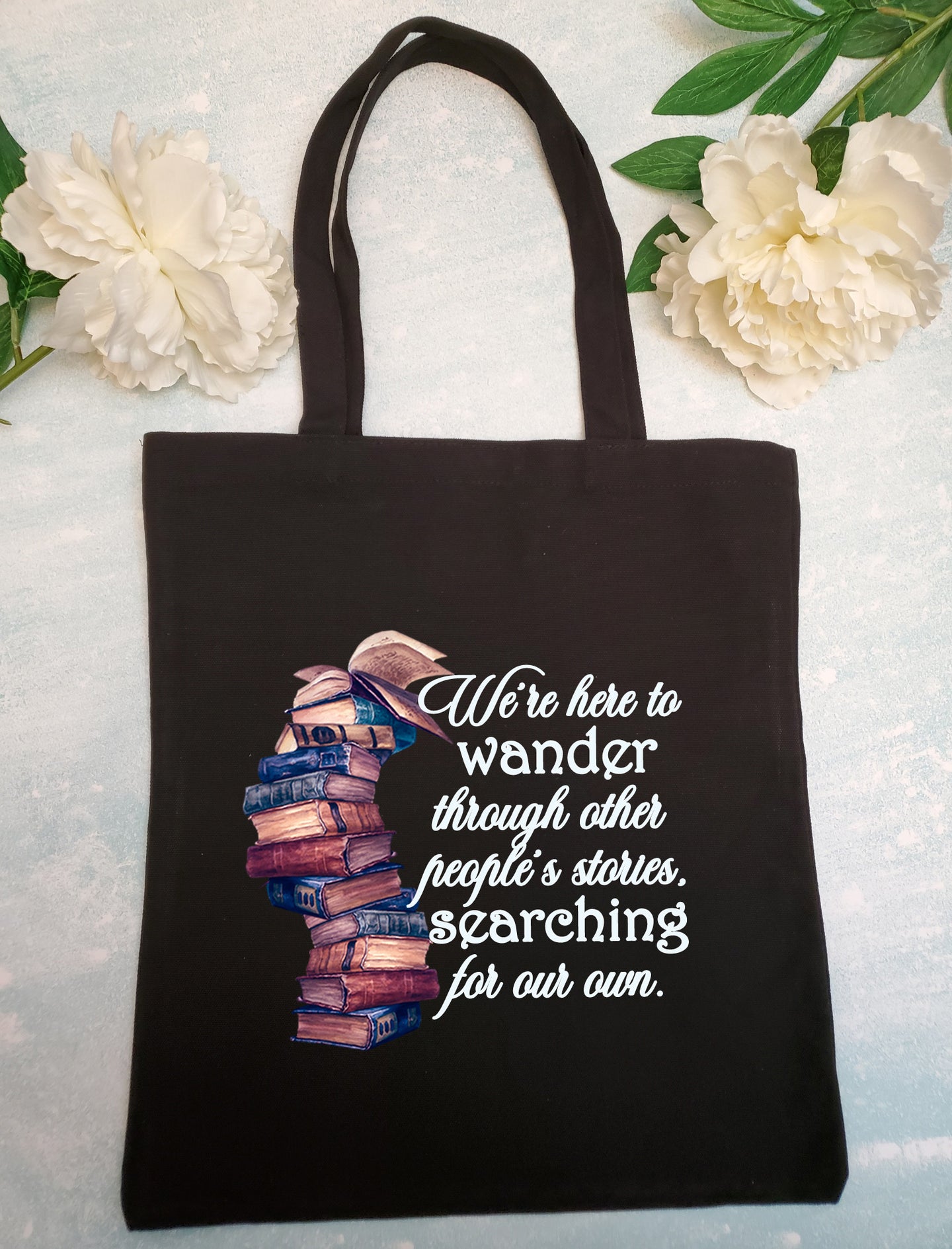 Starless Sea Quote Book Tote Bag